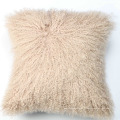 Coussin brillant peau de mouton